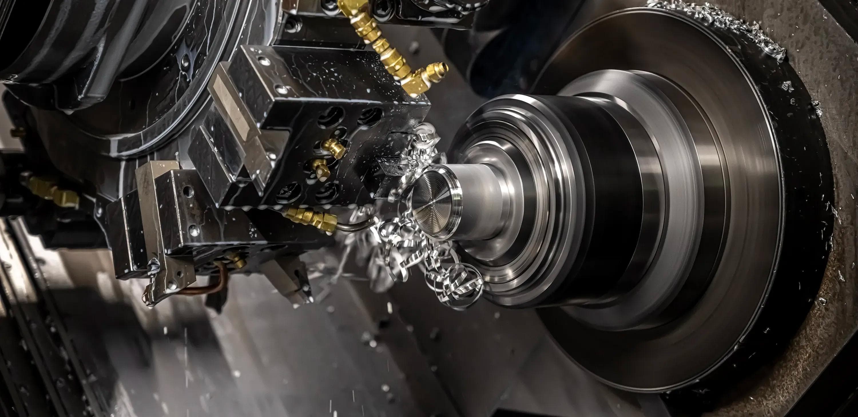 CNC Machining for large quantities of OEM parts at DH Machine in Nappanee, Indiana.